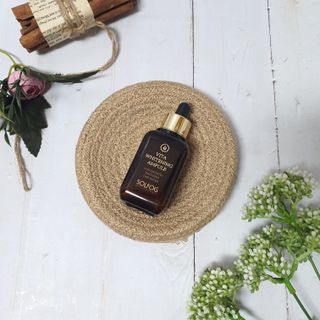 소담스퀘어 상암 솔포그 비타민 화이트닝 앰플 50ml 안티에이징 항산화 가미 잡티 트러블 세라마이드 — 5점을 준 리뷰어가 2022년 11월 올린 사용 사진