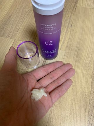 바르셀 주름개선 리프팅 영양크림 인텐시브 리포좀 더블크림-C2 50ml — 5점을 준 리뷰어가 2021년 11월 올린 사용 사진