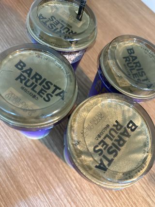 바리스타룰스 돌체 라떼 — 5점을 준 리뷰어가 2023년 4월 올린 사용 사진