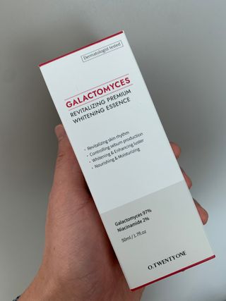 오투에니원 갈락토미세스 리바이탈라이징 프리미엄 화이트닝 에센스 50ml — 5점을 준 리뷰어가 2023년 1월 올린 사용 사진
