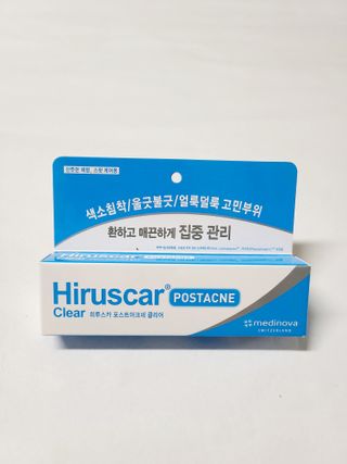 히루스카 포스트아크네 클리어 — 5점을 준 리뷰어가 2021년 2월 올린 사용 사진