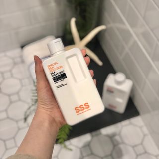 트리플에스 탈모 샴푸 275ml + 실크 트리트먼트 275ml — 5점을 준 리뷰어가 2021년 2월 올린 사용 사진