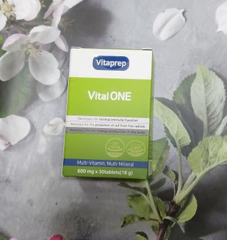 뉴트리션팩토리 비타프렙 바이탈원 종합비타민 멀티비타민 600mg — 5점을 준 리뷰어가 2021년 7월 올린 사용 사진