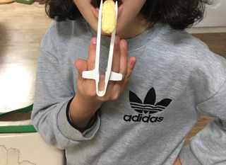 칩스틱 과자젓가락 게이밍젓가락 2ea / KC인증 식품용 — 4점을 준 리뷰어가 2021년 11월 올린 사용 사진