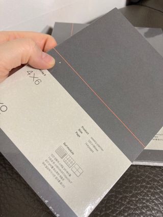 플러스엑스 오브젝트 Object by 3 크리에이티브 세트 - 아이디어노트, 위클리플래너, 스티키메모패드 — 5점을 준 리뷰어가 2022년 1월 올린 사용 사진