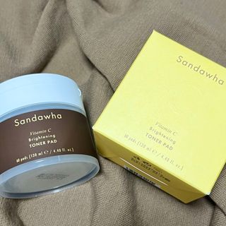 산다화 비타민씨 화이트닝 토너 패드 — 5점을 준 리뷰어가 2023년 5월 올린 사용 사진