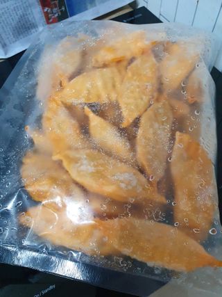 한만두 진한 해물맛 짬뽕만두 1kg — 5점을 준 리뷰어가 2021년 4월 올린 사용 사진