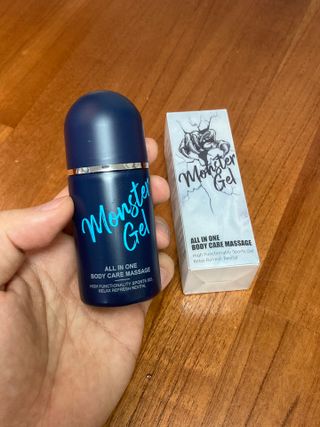 [바록스] 류현진 올인원 바디릴렉싱 몬스터겔 50ml — 5점을 준 리뷰어가 2021년 4월 올린 사용 사진