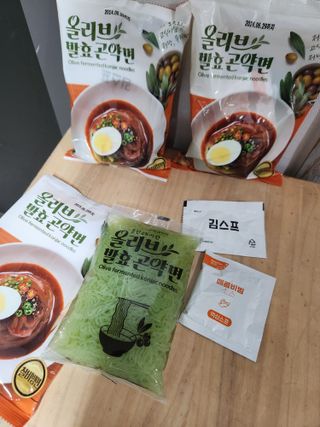 클린24시간 올리브 발효곤약면 찰비빔면 1세트-(3봉) — 5점을 준 리뷰어가 2024년 4월 올린 사용 사진