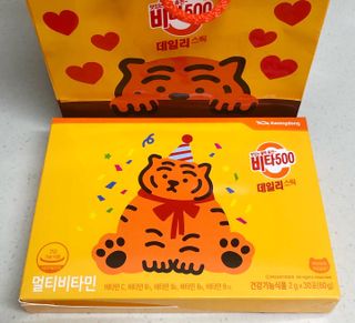 광동생활건강 [광동] 비타 500 데일리 스틱 VB, VC를 함유한 멀티비타민 30포+30포 — 5점을 준 리뷰어가 2022년 7월 올린 사용 사진