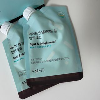 아므_이너뷰티 라이트 앤 딜라이트 밀 민트 초코 — 4.5점을 준 리뷰어가 2021년 7월 올린 사용 사진