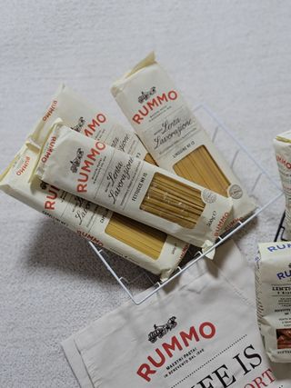 [Rummo]이탈리안 프리미엄 파스타 룸모 파스타 8종+리미티드 에디션 룸모 에이프런 — 5점을 준 리뷰어가 2021년 10월 올린 사용 사진