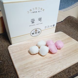 종로복떡방 레트로 3총사 꿀떡 세트 — 5점을 준 리뷰어가 2021년 4월 올린 사용 사진