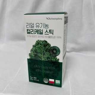 광동생활건강 프리 미션 [광동] 리얼 유기농 컬리케일 스틱 (2 g * 30포) — 4.5점을 준 리뷰어가 2025년 7월 올린 사용 사진