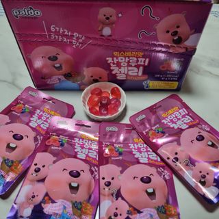 [팔도] 잔망루피젤리 믹스베리맛 42g 8개 — 4.5점을 준 리뷰어가 2022년 1월 올린 사용 사진