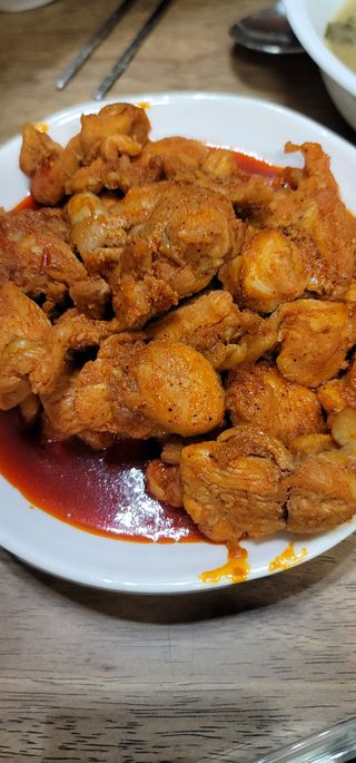(주)마니커 마니커 닭고기 덧살구이 2종(올리브소금&핫칠리) [냉동 500g] — 4.5점을 준 리뷰어가 2022년 12월 올린 사용 사진