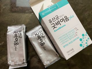 프리마인 유산균 국가지정연구소 선정, 살아있는 생유산균 200억 마리의 힘. 유산균n굿바이옴플러스 — 5점을 준 리뷰어가 2021년 9월 올린 사용 사진