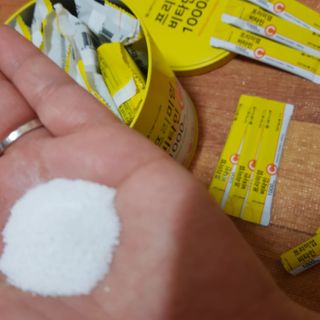 서울약사신협 프리미엄비타민C1000_2.5G x 100포 — 5점을 준 리뷰어가 2021년 1월 올린 사용 사진