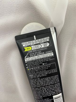 [갸스비] 지성 남성을 위한 포어케어 클렌징폼 — 4.5점을 준 리뷰어가 2021년 8월 올린 사용 사진