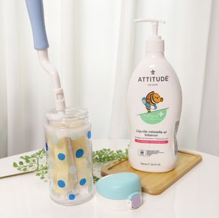 에티튜드 천연 젖병세정제 무향 700ml 1종 주방세제 EWG올그린 순한 비건 세제 — 5점을 준 리뷰어가 2022년 7월 올린 사용 사진