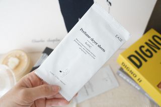 [이즈라이프코스메틱] 퍼퓸 드라이어 시트 히노끼향  or 블랑향 2중 택1 30매 — 5점을 준 리뷰어가 2021년 6월 올린 사용 사진