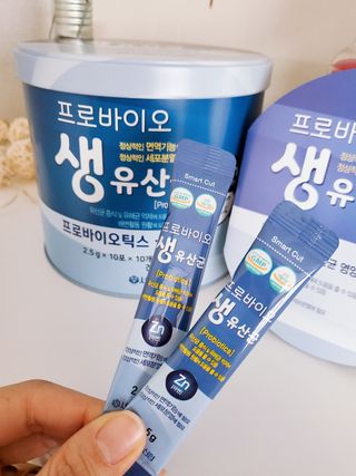 서울약사신협_프로바이오생유산균_2.5G x 100포 — 5점을 준 리뷰어가 2021년 3월 올린 사용 사진