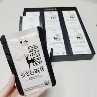 [몸엔용] 과일을 넣어 국산녹용을 맛있게 60ml x 30포 — 5점을 준 리뷰어가 2021년 6월 올린 사용 사진