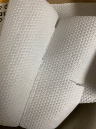 부직포나라 중금속유해물질ZERO 뜯어쓰는 주방 일회용수세미 60매 2매 — 5점을 준 리뷰어가 2022년 9월 올린 사용 사진