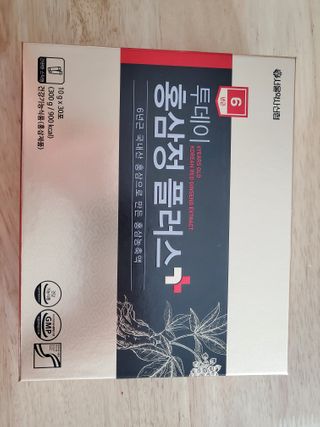 서울약사신협_투데이홍삼정플러스스틱_10g x 30포 — 5점을 준 리뷰어가 2020년 12월 올린 사용 사진