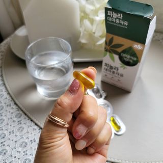 nfp 피놀라 대마종자유 — 5점을 준 리뷰어가 2021년 8월 올린 사용 사진