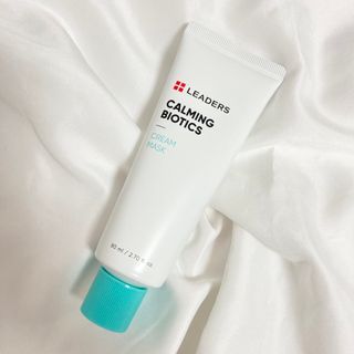 리더스코스메틱 리더스 카밍 바이오틱스 크림 마스크 — 5점을 준 리뷰어가 2021년 4월 올린 사용 사진