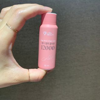 랩앤뷰티 메가 벨벳 콜라겐 12000 — 5점을 준 리뷰어가 2021년 5월 올린 사용 사진