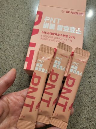 피엔티 [PNT 비움 발효효소] 가벼운 하루를 위한 하루 1포 효소 습관 — 5점을 준 리뷰어가 2023년 3월 올린 사용 사진