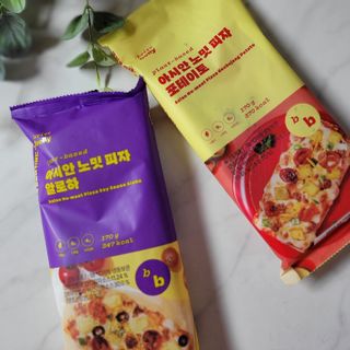 브라잇벨리 비건피자 [노밋피자알로하 & 노밋피자포테이토] 2가지맛 — 5점을 준 리뷰어가 2022년 7월 올린 사용 사진