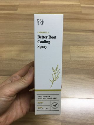 달리프 클로렐라 베러 루트 쿨링 스프레이 100ml — 5점을 준 리뷰어가 2021년 3월 올린 사용 사진