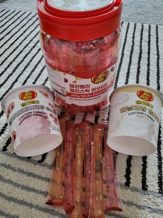 젤리벨리 젤리스틱 어쏘티드 900g — 5점을 준 리뷰어가 2022년 8월 올린 사용 사진