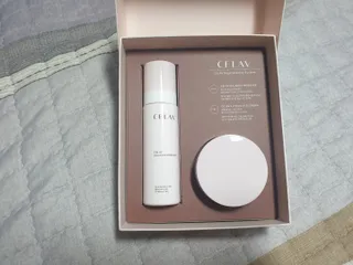 프리마인 바르기만 하면 철벽 스킨케어+24시간 마스크팩 효과. 셀라브 리제너레이팅 시스템 부스터+크림 세트 — 4점을 준 리뷰어가 2023년 7월 올린 사용 사진