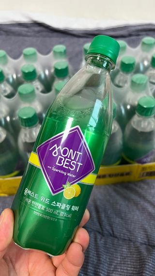 몽베스트 Montbest with Sparkling water Lemon OR Lime 20병(랜덤) — 5점을 준 리뷰어가 2022년 7월 올린 사용 사진