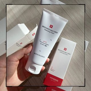 바디셀런스 벤토나이트 데일리 약산성 딥클렌징폼 120ml — 5점을 준 리뷰어가 2021년 12월 올린 사용 사진