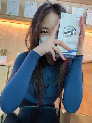 자연에온 아르긴포스 L-아르기닌 5555mg 스틱 15개입 1박스 — 5점을 준 리뷰어가 2021년 5월 올린 사용 사진
