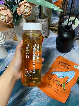 FREE [푸딜라이트] 씬데렐라 호박팥차 하루 한 잔으로 가볍게, 구수한 풍미 가득 호박차 — 4.5점을 준 리뷰어가 2023년 10월 올린 사용 사진