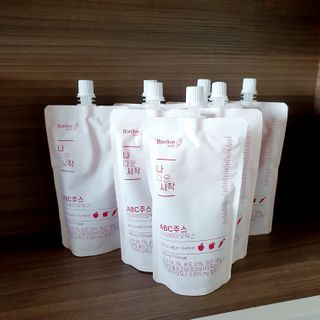 12월 15일 출시, 건강기능식품 브랜드 본리브 나 다운 시작 제품 3종 — 5점을 준 리뷰어가 2021년 1월 올린 사용 사진