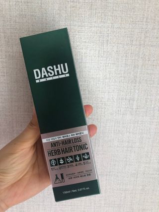 다슈코리아 다슈 데일리 안티 헤어로스 허브 헤어토닉 150ml — 5점을 준 리뷰어가 2021년 2월 올린 사용 사진