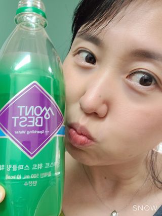 몽베스트 Montbest with Sparkling water Plain 20병 — 5점을 준 리뷰어가 2021년 11월 올린 사용 사진