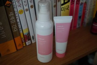화이트리 채움 베리어 로션, 베리어 크림 세트 — 5점을 준 리뷰어가 2021년 2월 올린 사용 사진