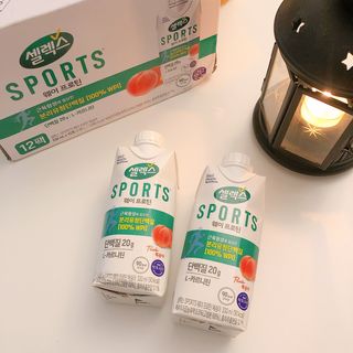 셀렉스스포츠 셀렉스 스포츠 웨이 프로틴 복숭아_ 330ml x 12팩 — 5점을 준 리뷰어가 2021년 11월 올린 사용 사진