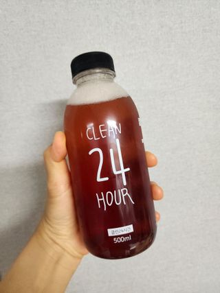 클린24시간 1BOX(5포) + 전용보틀(500ml) — 5점을 준 리뷰어가 2023년 5월 올린 사용 사진