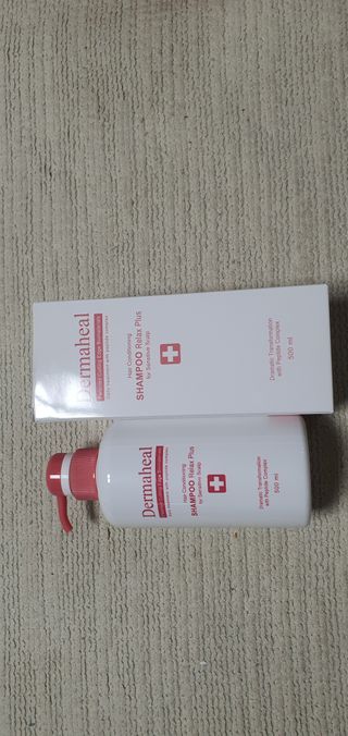 더마힐 헤어 컨디셔닝 샴푸 릴렉스 500ml — 5점을 준 리뷰어가 2021년 1월 올린 사용 사진