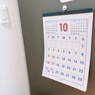 리훈 2023년 레트로 인테리어 벽달력 + 탁상달력 — 5점을 준 리뷰어가 2022년 10월 올린 사용 사진