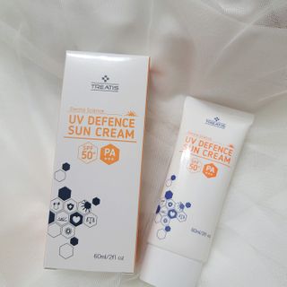 [트리티스] UV 디펜스 선크림 PA+++ / SPF50+  60ml — 5점을 준 리뷰어가 2021년 1월 올린 사용 사진